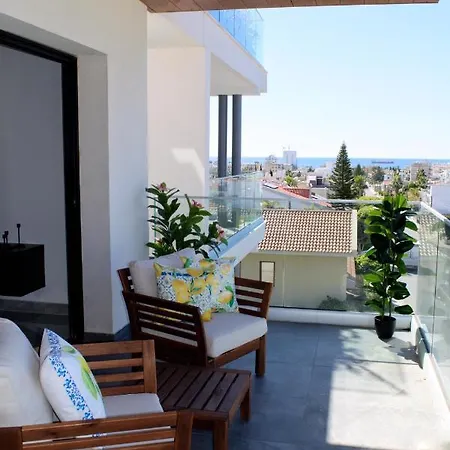 Two Bed Penthouse With Private Seaview Rooftop Garden * Limasol